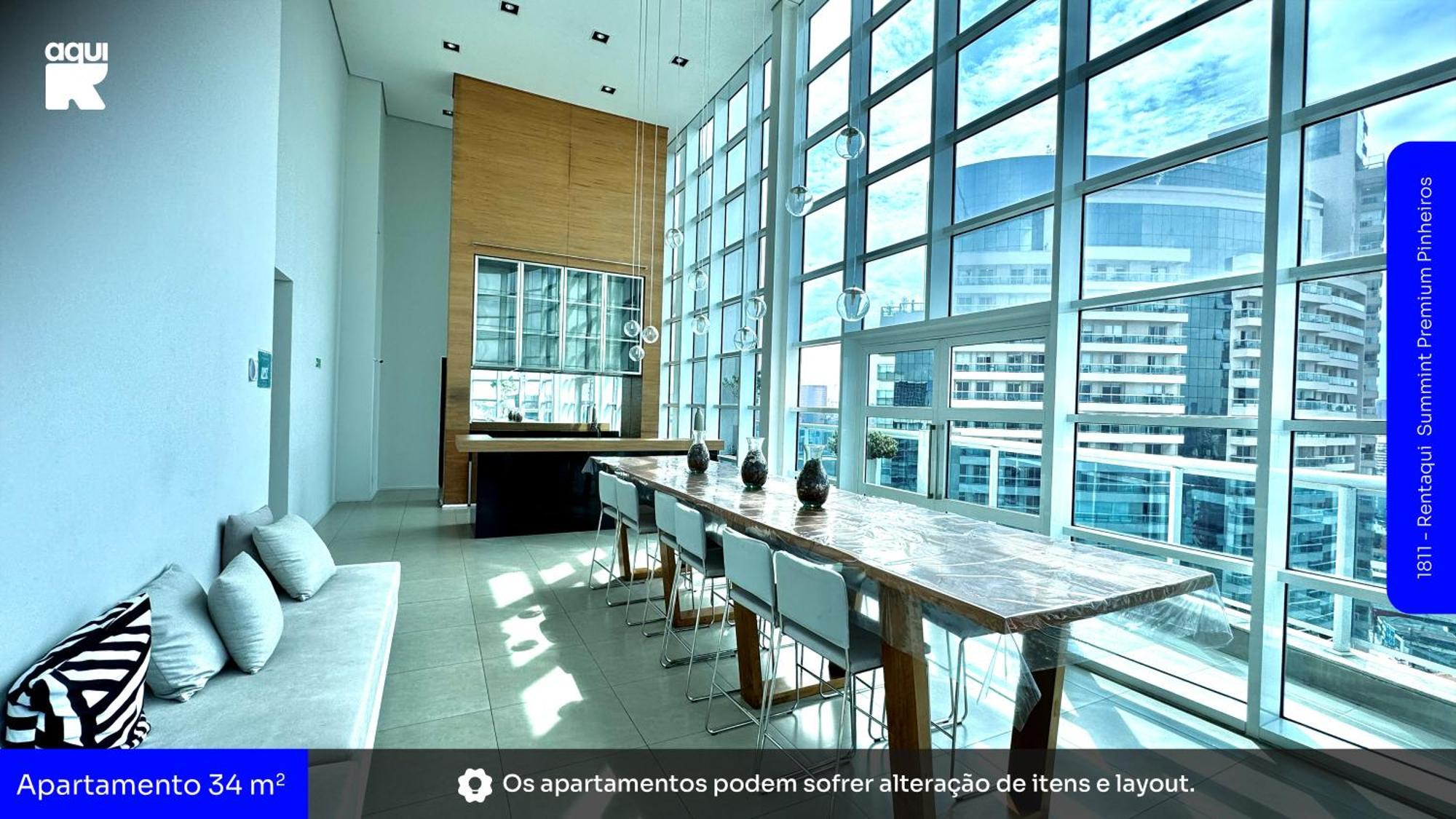 1811 - Rentaqui Summint Premium Pinheiros Apartamento *