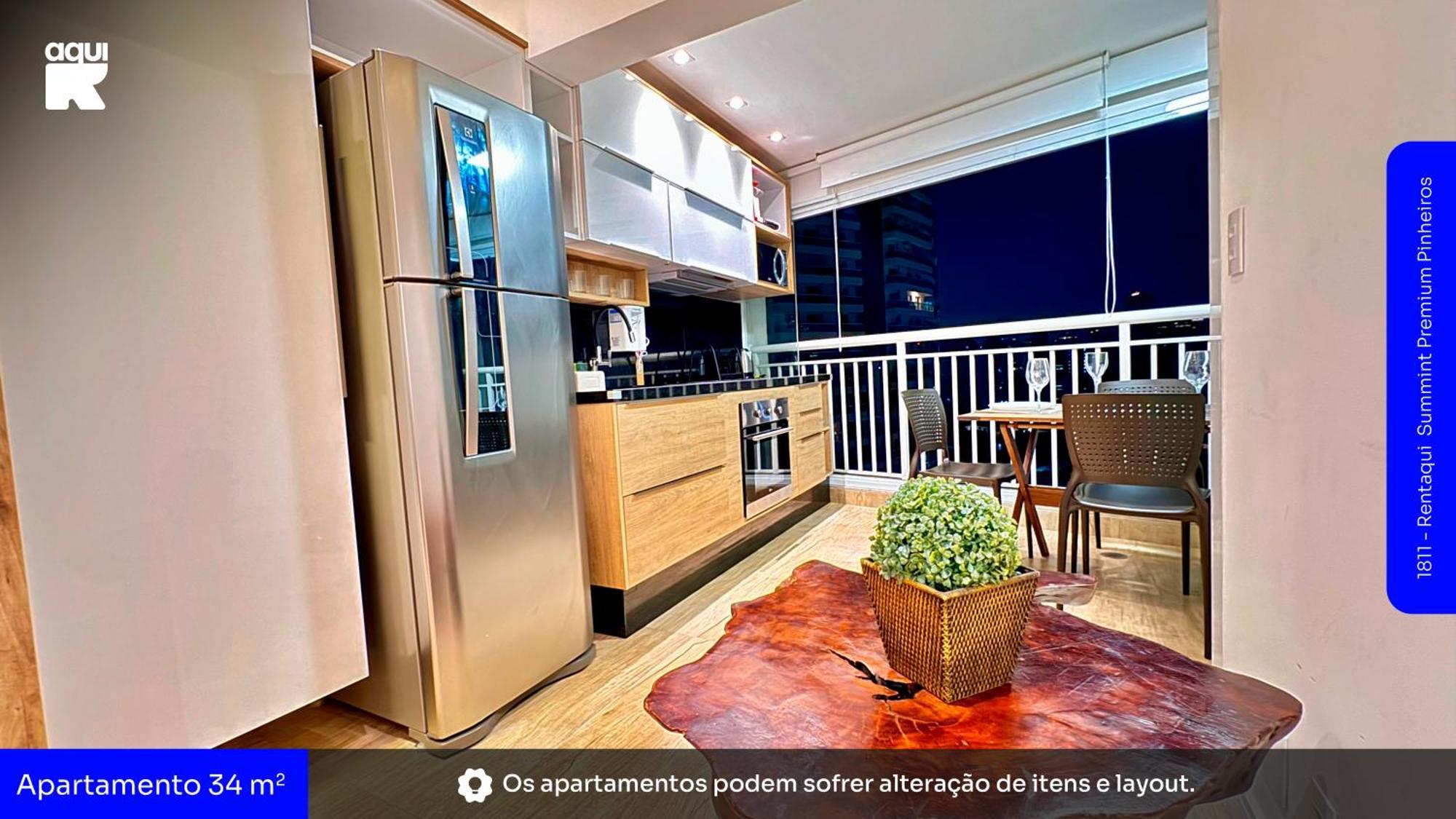 1811 - Rentaqui Summint Premium Pinheiros Apartamento *
